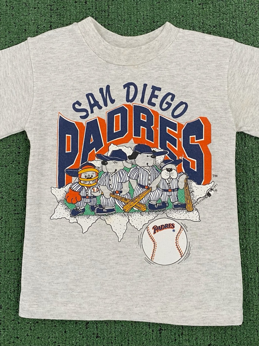 Vintage 90’s San Diego Padres MLB T-Shirt Boys Toddler Size 2T USA Made